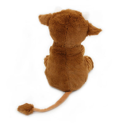 Peluche vache Hindou maman et son bébé marron cassonade Les Ptipotos - DEGLINGOS 76050 4895242702869