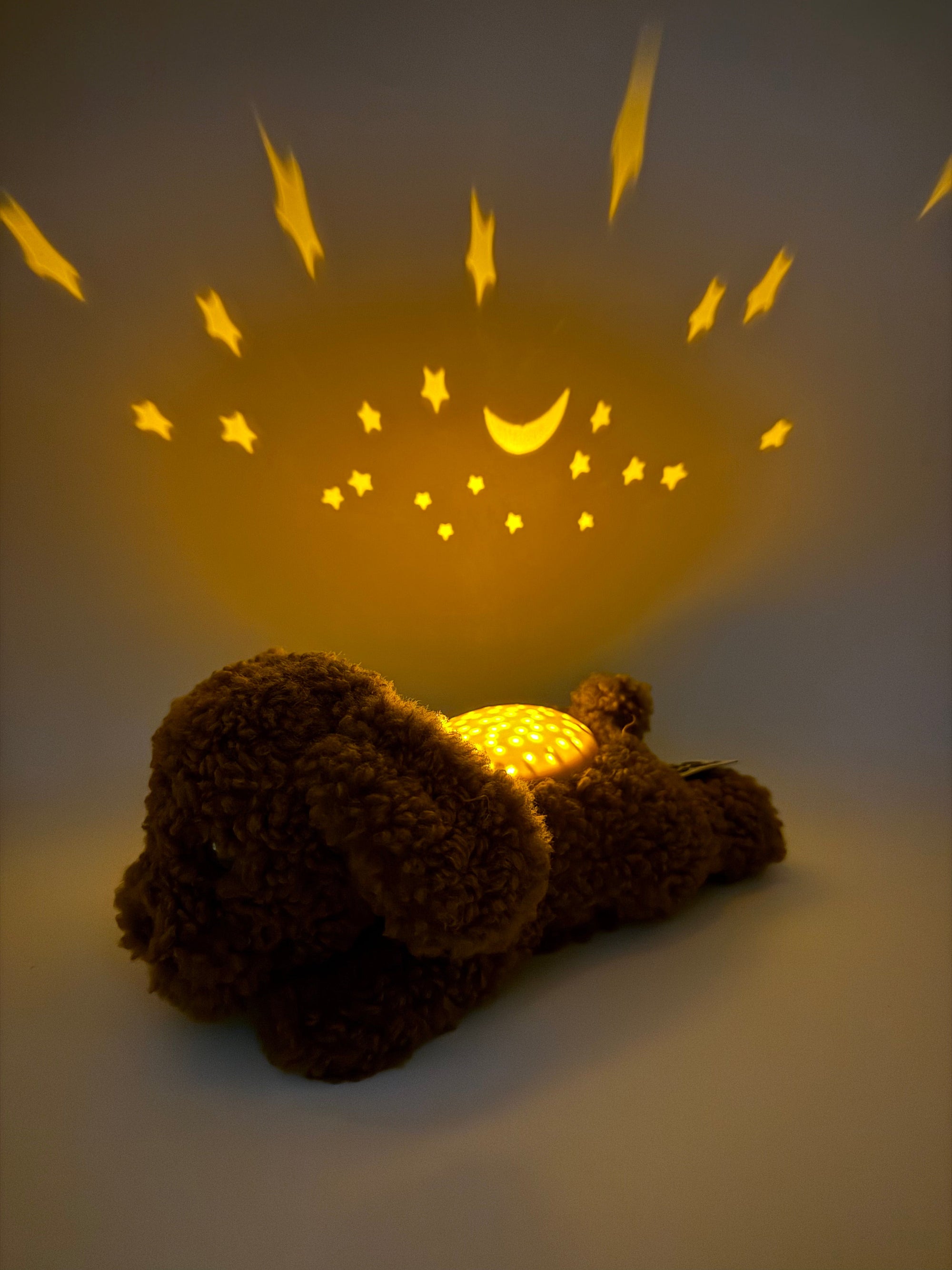 Peluche veilleuse étoilée caniche Dream Buddies de Cloud b – vue 2