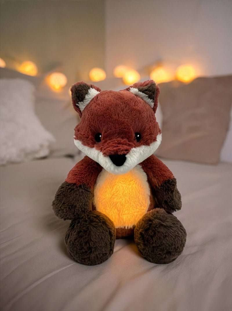 Peluche veilleuse musicale renard Milo LoveLight de Cloud b