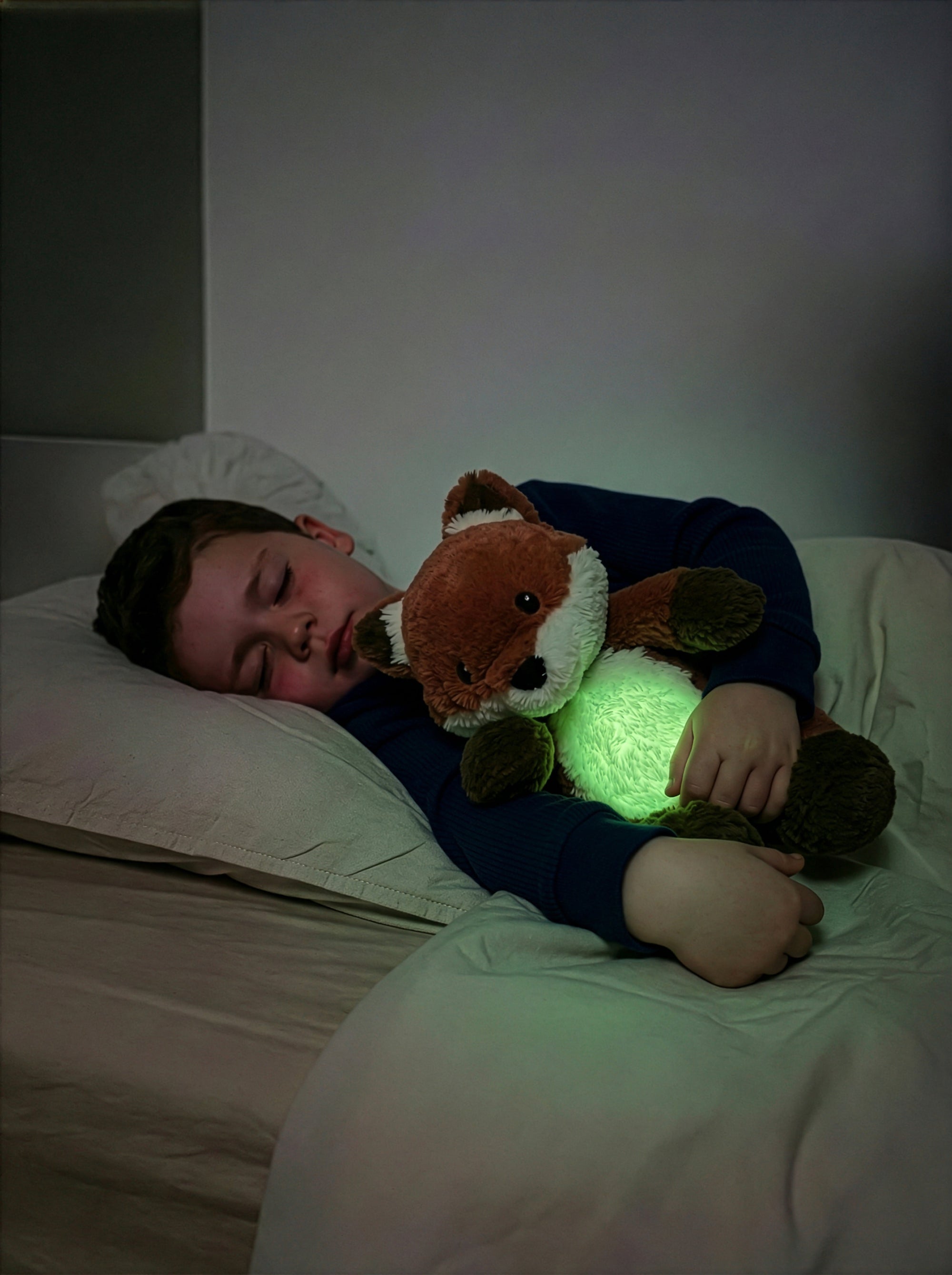 Peluche veilleuse musicale renard Milo LoveLight de Cloud b – vue 3