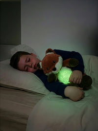 Peluche veilleuse musicale renard Milo LoveLight de Cloud b – vue 3