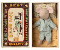 Petit frère souris dans sa boîte assortie - MAILEG 17-5110-00 5707304148333