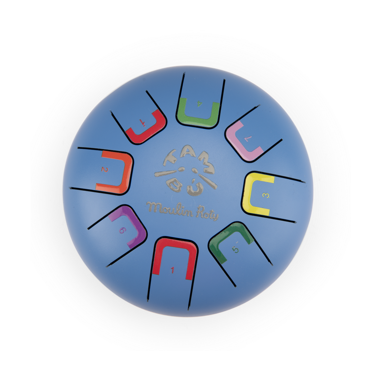 Petit tambour à languettes Puce & Pilou de Moulin Roty – vue 3