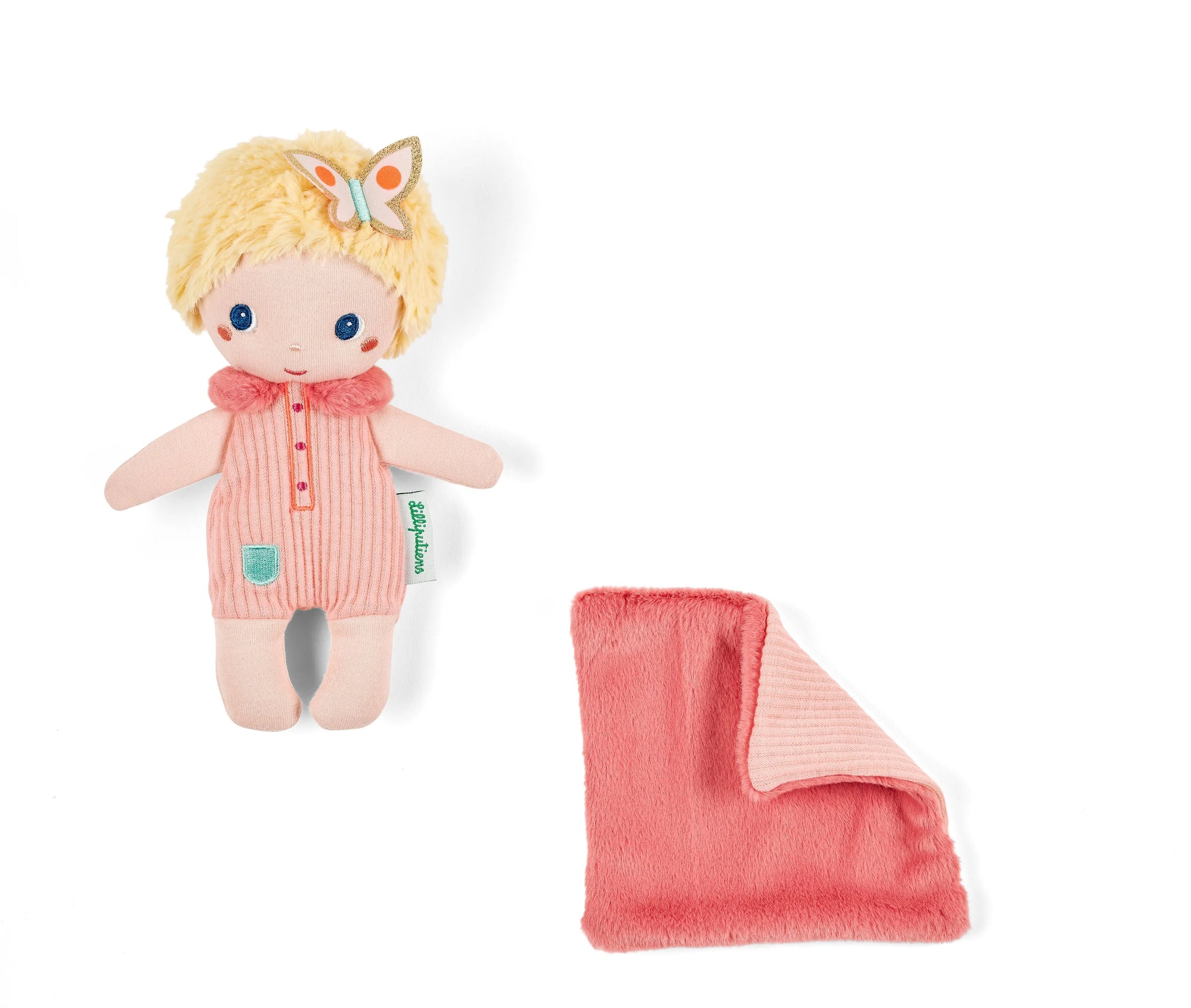 Petite poupée en tissu Jade 18 cm de Lilliputiens – vue 3