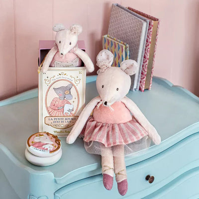 Petite souris rose La petite école de danse - MOULIN ROTY 667028