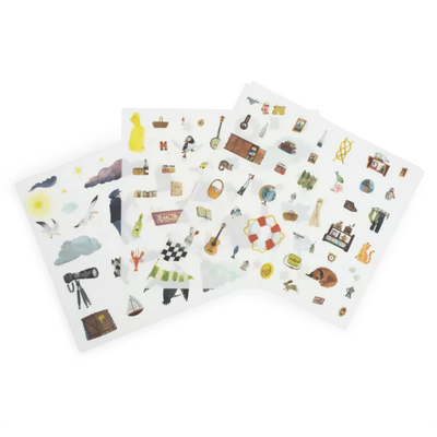 phare avec décalcomanies le jardin du moulin - Moulin Roty 712444 3575677124443