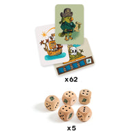 PIRATES 'N' DICE - DJECO DJ00830 3070900008304