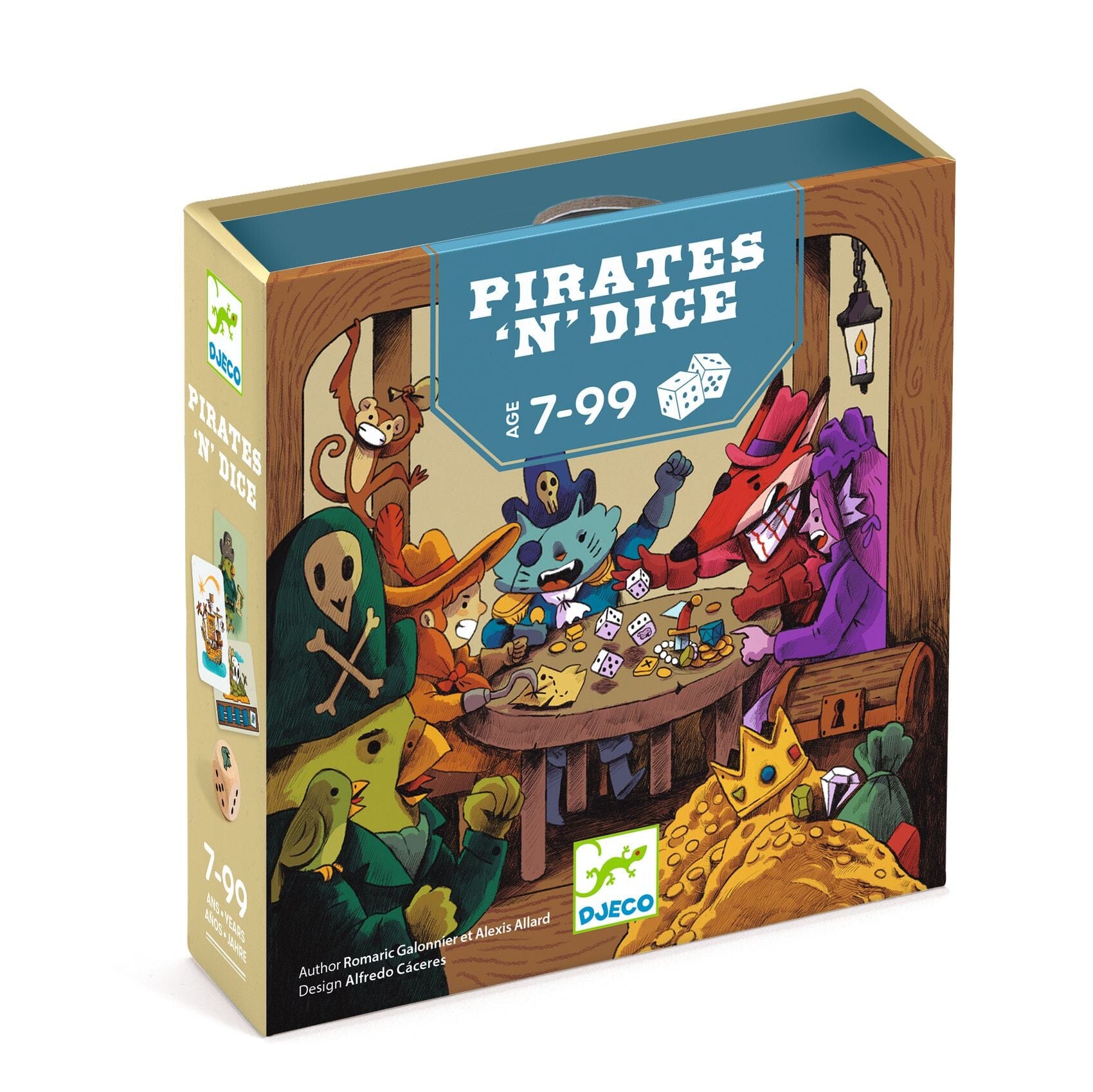 PIRATES 'N' DICE - DJECO DJ00830 3070900008304