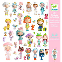 pochette stickers Le petit monde des Tinyly - DJECO DJ09286 3070900092860