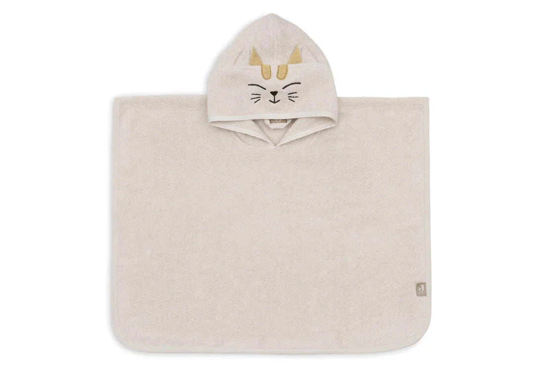 Poncho de bain éponge chat charlie - JOLLEIN 533-550-68140 8717329404083