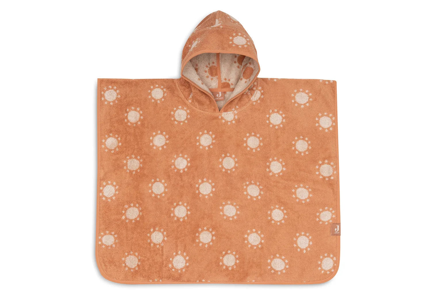 Poncho de bain éponge jacquard reversible sun - JOLLEIN 