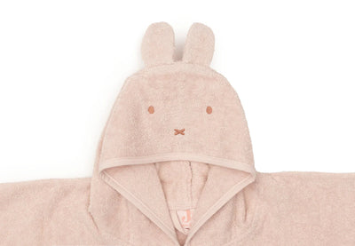 Poncho de bain éponge Miffy silk rose- JOLLEIN