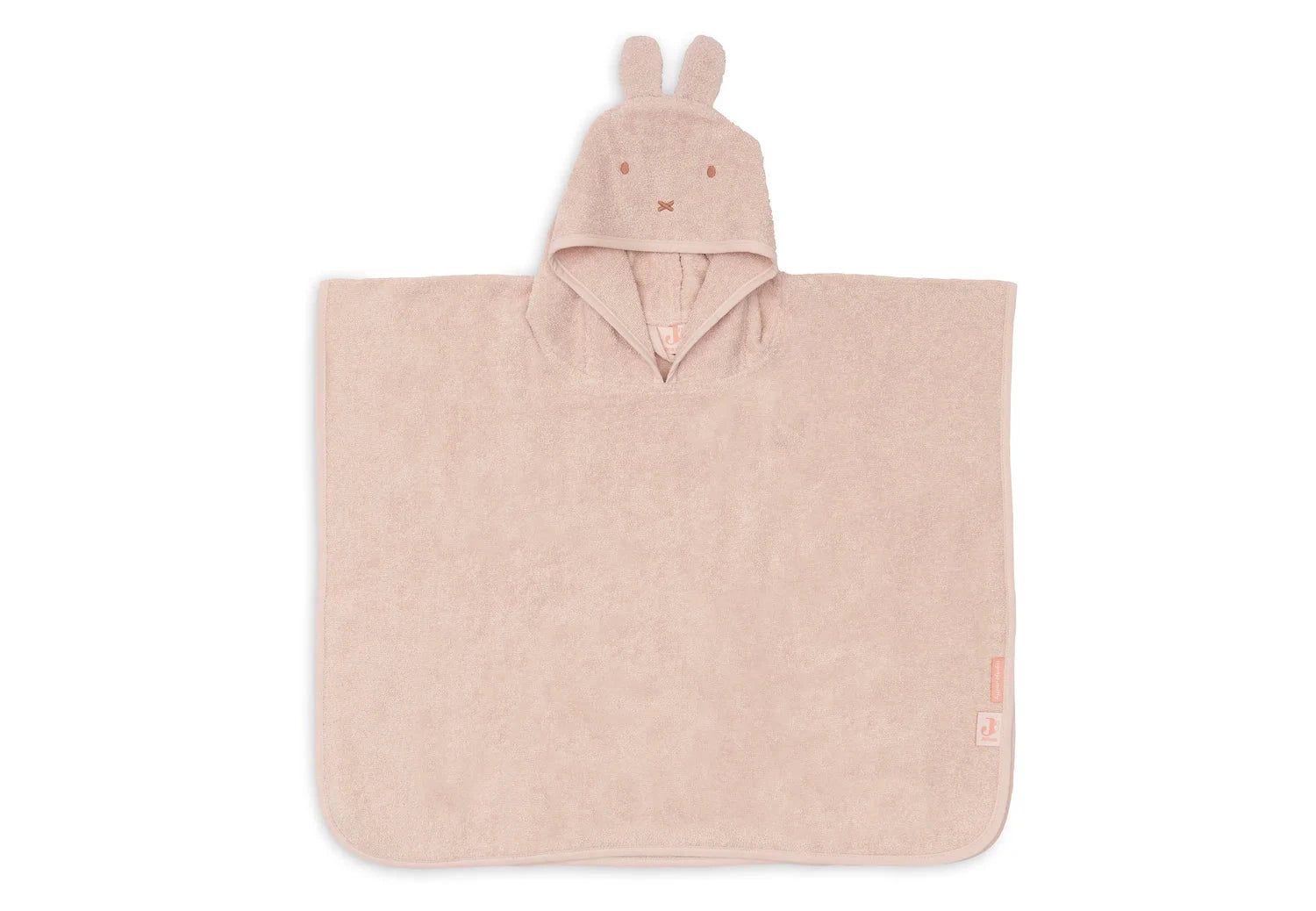 Poncho de bain éponge Miffy silk rose- JOLLEIN 