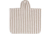 Poncho de bain éponge stripe olive green - JOLLEIN 533-550-67058 8717329381025