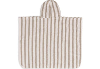 Poncho de bain éponge stripe olive green - JOLLEIN 533-550-67058 8717329381025