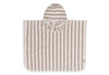 Poncho de bain éponge stripe olive green - JOLLEIN 533-550-67058 8717329381025