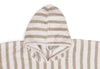Poncho de bain éponge stripe olive green - JOLLEIN 533-550-67058 8717329381025