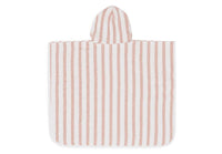 Poncho de bain éponge stripe wild rose - JOLLEIN 533-550-67099 8717329380981