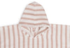 Poncho de bain éponge stripe wild rose - JOLLEIN 533-550-67099 8717329380981