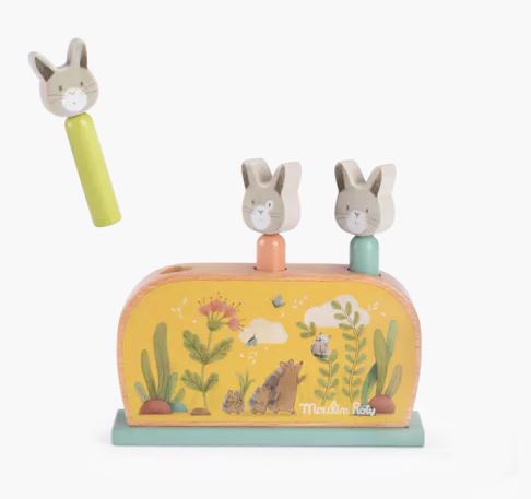 pop upp les trois petits lapins - Moulin Roty 678110 3575676781104