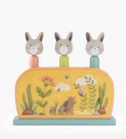 pop upp les trois petits lapins - Moulin Roty 678110 3575676781104