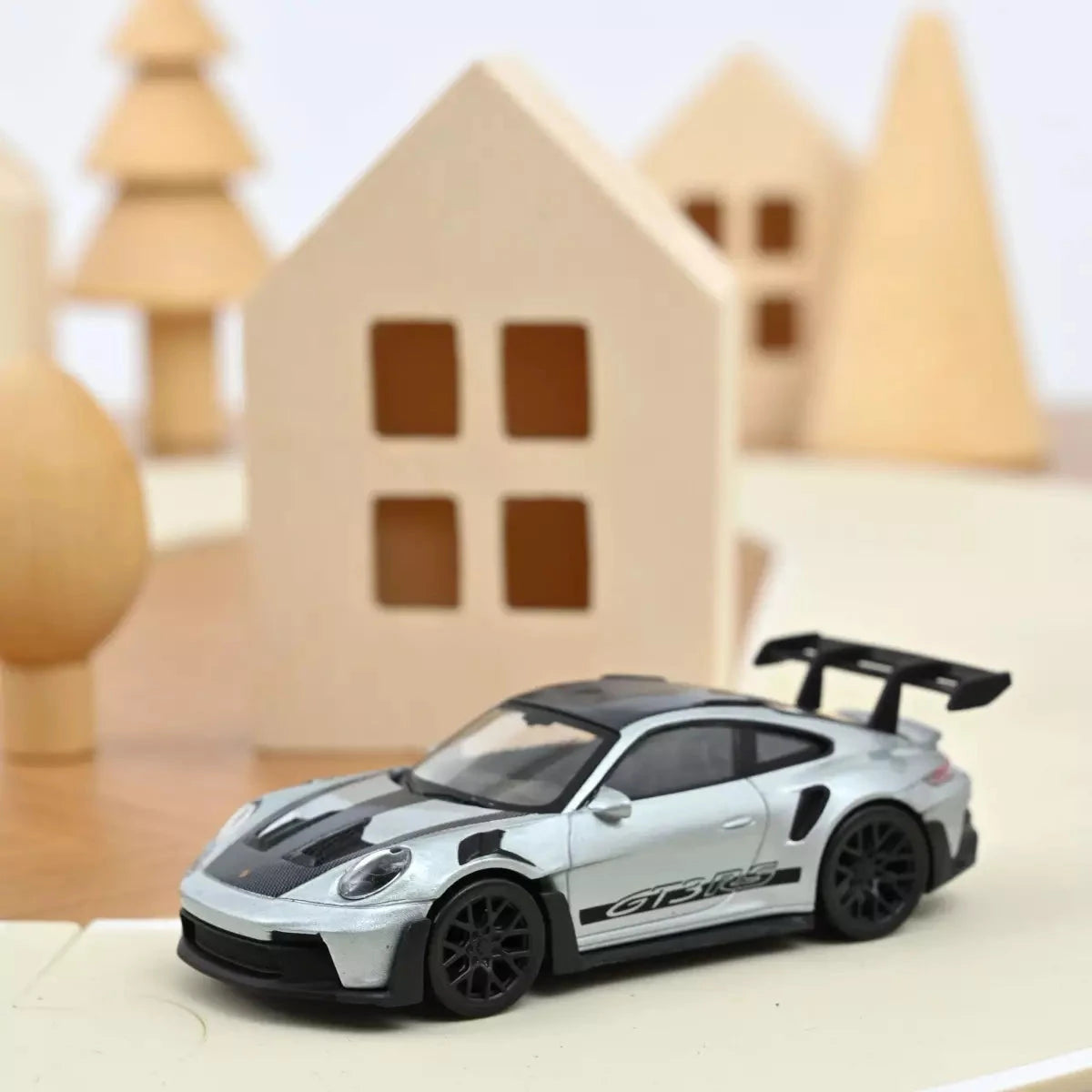 Porsche 911 GT3 RS 2022 Argent et Noir Jet-car 1/43 - NOREV 750049 3551097500494