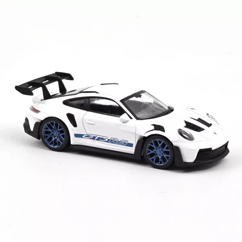 Porsche 911 GT3 RS 2022 Blanc et Bleu Jet-car 1/43 - NOREV 750048 3551097500487