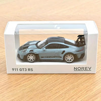 Porsche 911 GT3 RS 2022 Bleu Meissen Pack Weissach Jet-car 1/43 - NOREV 750068 3551097500685