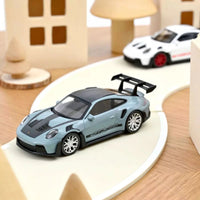 Porsche 911 GT3 RS 2022 Bleu Meissen Pack Weissach Jet-car 1/43 - NOREV 750068 3551097500685