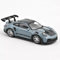 Porsche 911 GT3 RS 2022 Bleu Meissen Pack Weissach Jet-car 1/43 - NOREV 750068 3551097500685