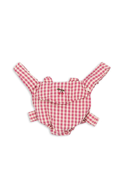 porte-bébé pour poupée bubblegum check - Konges Sløjd