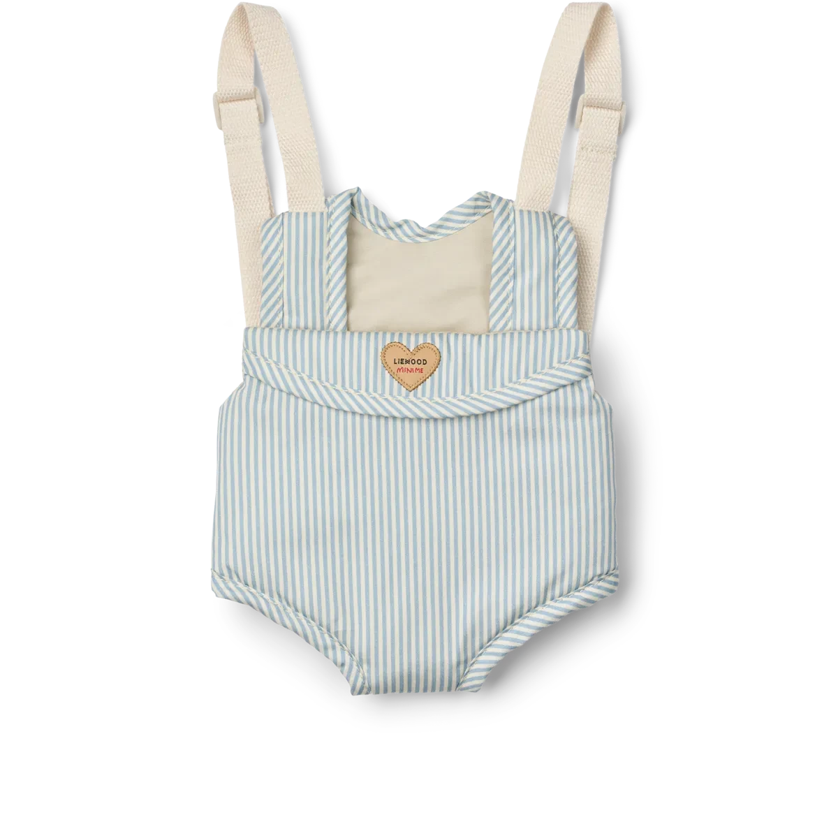 porte-bébé pour poupée eleanor stripe Beach blue / creme de la creme - LIEWOOD 