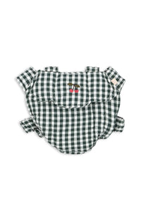 porte-bébé pour poupée green check - Konges Sløjd KS104281 P40022 5715681150450