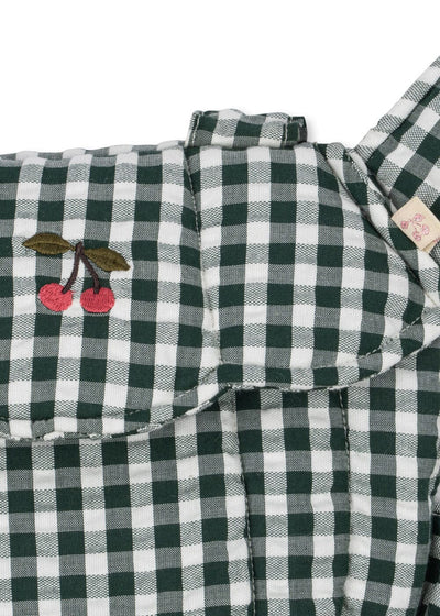 porte-bébé pour poupée green check - Konges Sløjd KS104281 P40022 5715681150450