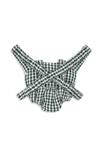 porte-bébé pour poupée green check - Konges Sløjd KS104281 P40022 5715681150450