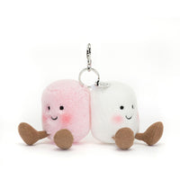Porte clé Amuseables pair of marshmallows - JELLYCAT APM4BC 670983155907
