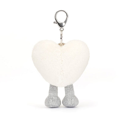 Porte clé cream heart - JELLYCAT A4CRHBC 670983153491