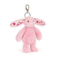 Porte-clé lapin Blushkin Blossom Bunny Bag Charm - JELLYCAT