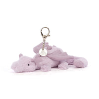 Porte clé lavender dragon - JELLYCAT LAV4BC 670983150209
