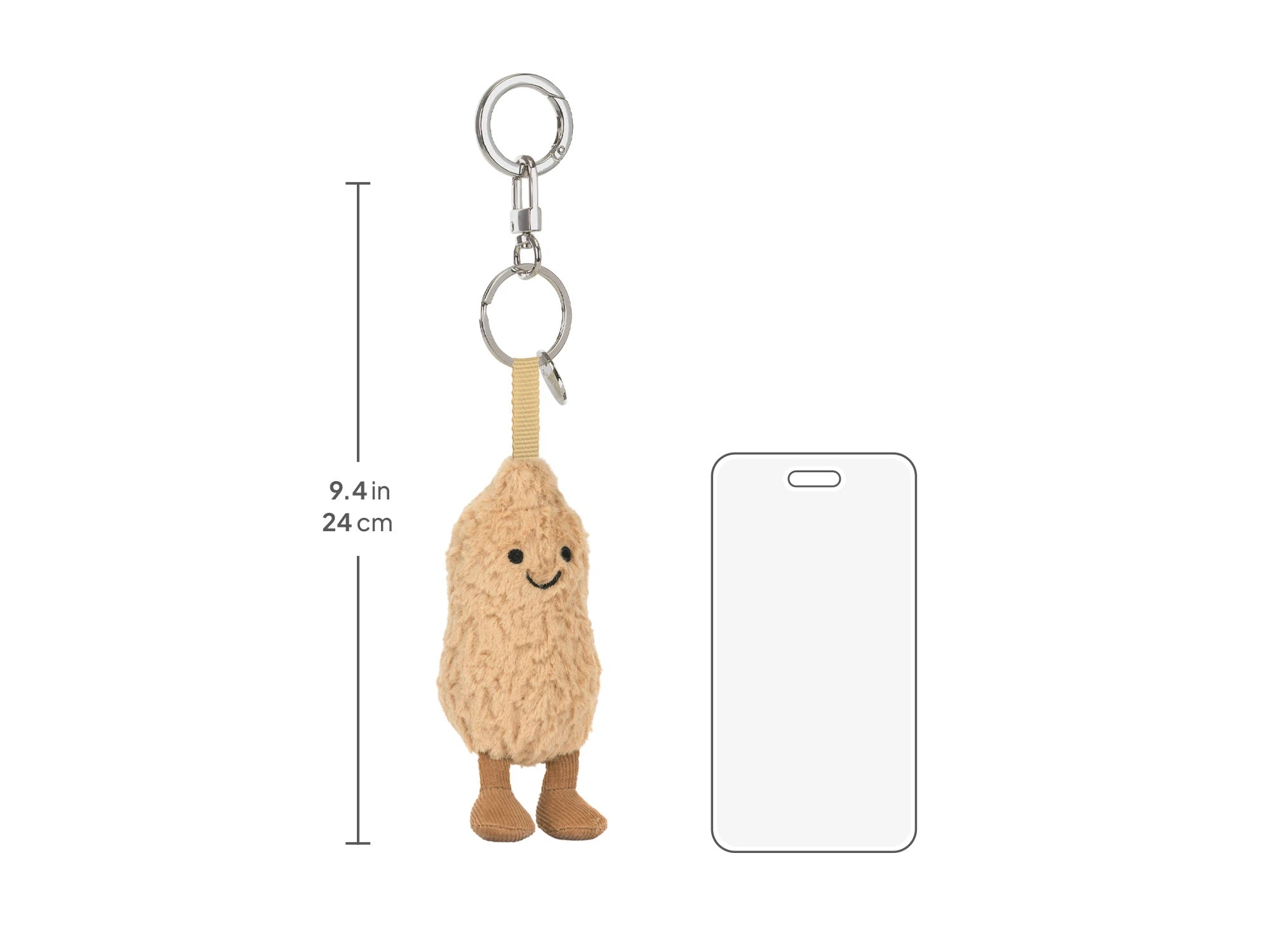 Porte-clés Amuseables Peanut de Jellycat – vue 4