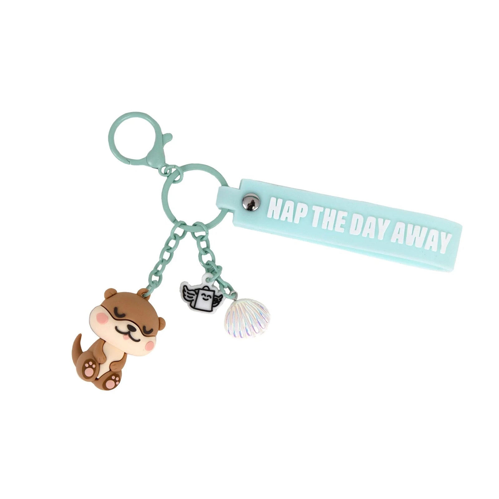 Porte-clés avec charms Lazy loutre Nap the day away - MR. WONDERFUL 2608041461W0UN 8445641077592