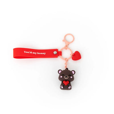 Porte-clés avec charms Ourson You’re my honey - MR. WONDERFUL 2608041315W0UN 8445641074539