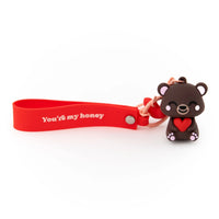 Porte-clés avec charms Ourson You’re my honey - MR. WONDERFUL 2608041315W0UN 8445641074539