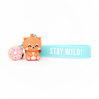 Porte-clés avec pendentif Panda roux - Stay wild! - MR. WONDERFUL