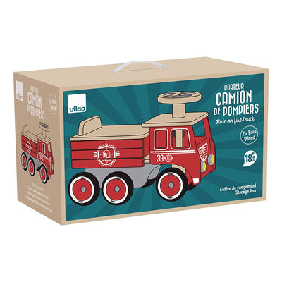 Porteur camion de pompier- VILAC 1126R 3048700112668