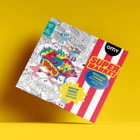 Poster géant à colorier supermarché - Omy POS97 3760301404781