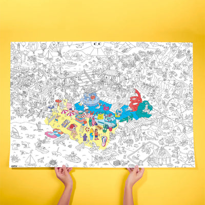 Poster geant I love summer - Omy POS90 3760301403258