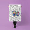 Poster geant Kitty- Omy