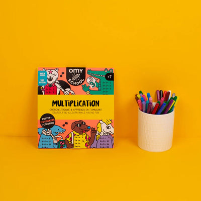 Poster Multiplication OMY school - Omy POSCHOOL03