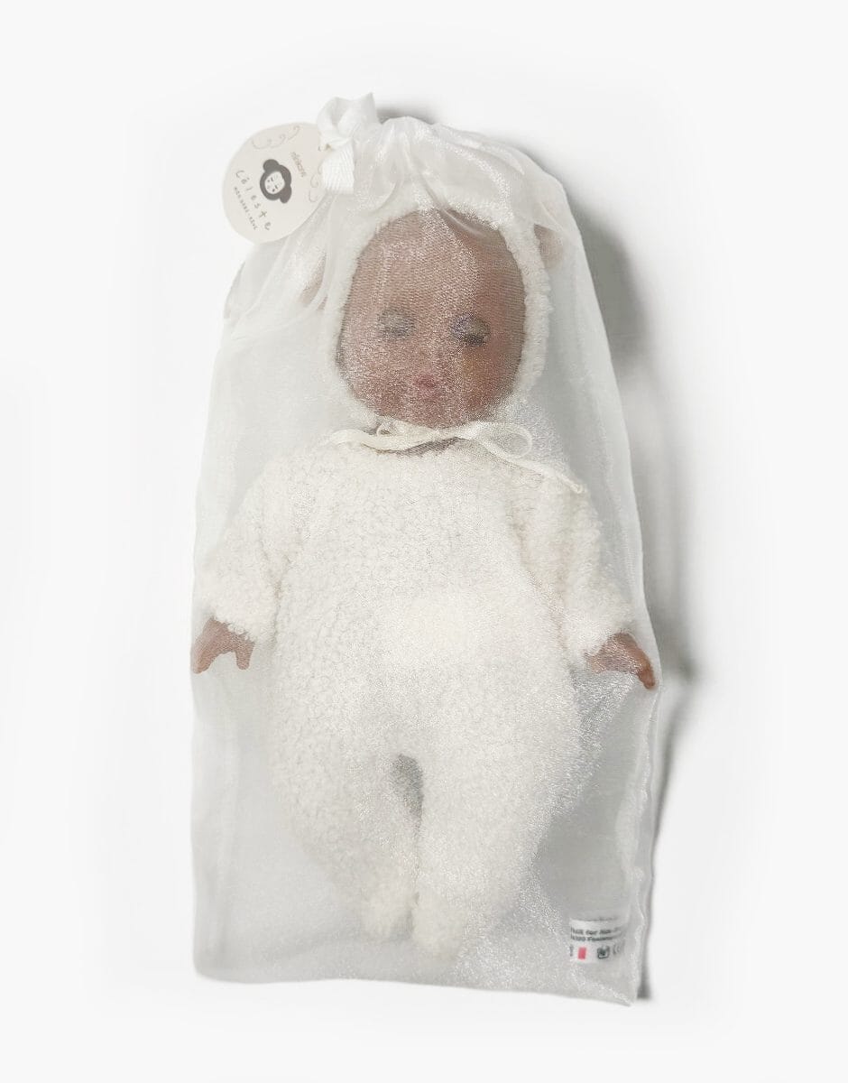 Poupée Bébé rêve Céleste Minikane dans son pochon Organza